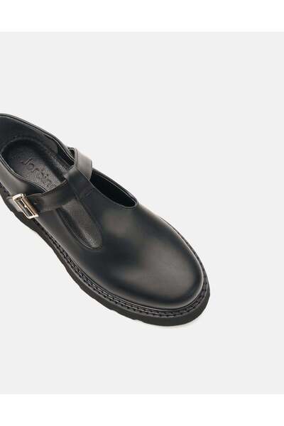 Jorbinol Lora Kalın Taban Oxford Ayakkabı