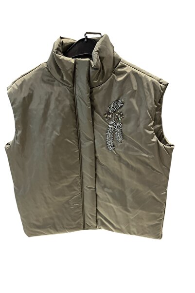 SHEGGY Жіночий вишитий поясний надувний жилет