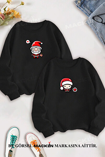 macklin عزيزي زوجين مزيج سانتا كلوز وعيد الميلاد فتاة السنة الجديدة مخصص طاقم...