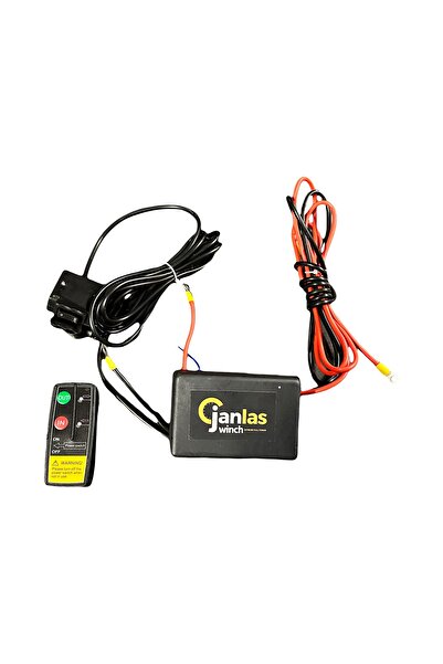Janlas Vinç Kontrol Kutusu Uzaktan Kumandalı Set 3500 Lb Atv Ve Tekne