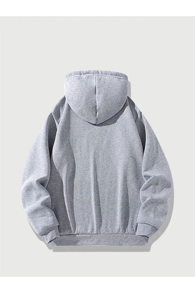 MODA Ανδρικό αθλητικό κοστούμι με κουκούλα 100% βαμβάκι - μακρυμάνικο, μονόχρωμο, ελαστικό πλεκτό ύφασμα, φθινόπωρο/χειμώνας