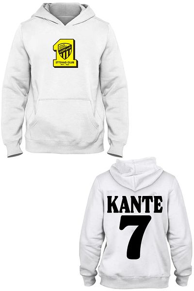 Pisa Art Φούτερ με κουκούλα Al-Ittihad Σαουδική Αραβία Kante 7 Special Design