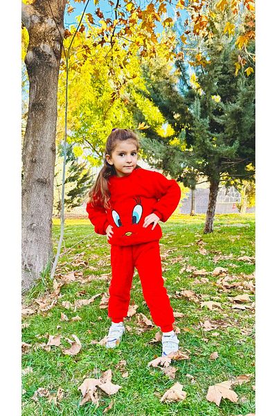 ADAS BUTİK Costum de pluș unisex Costum pentru copii Costum gros de iarnă Costum confortabil pentru copii