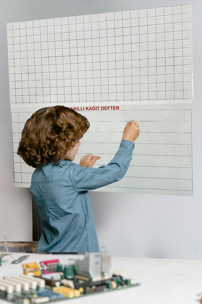 Farklı Bi Kağıt Statik Kağıt Çizgili Ve Kareli Defter 56X120