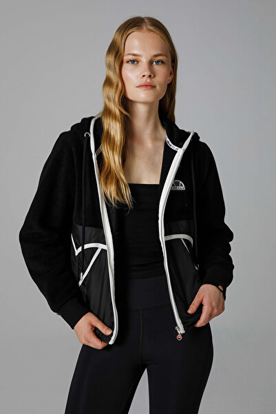 Ellesse Μπουφάν με λογότυπο με κουκούλα με απαλή υφή - ΜΠΟΥΦΑΝ με κανονική εφαρμογή EF188