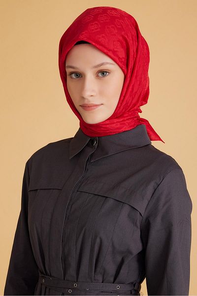 Belli Eșarfă cu monogramă proaspătă E00OA 0444058 -98