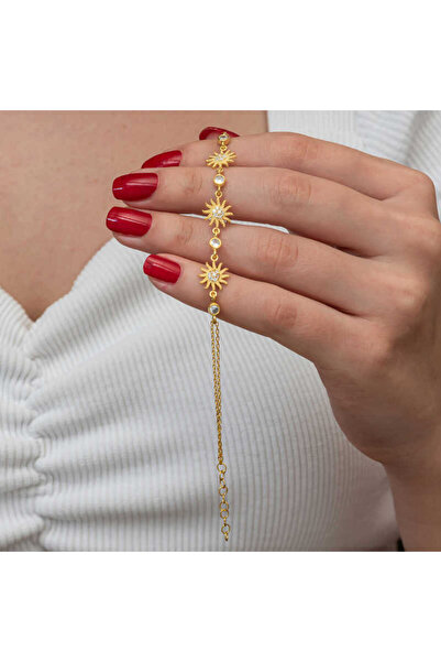 robotrend Silver Gold Sun Women's Bracelet