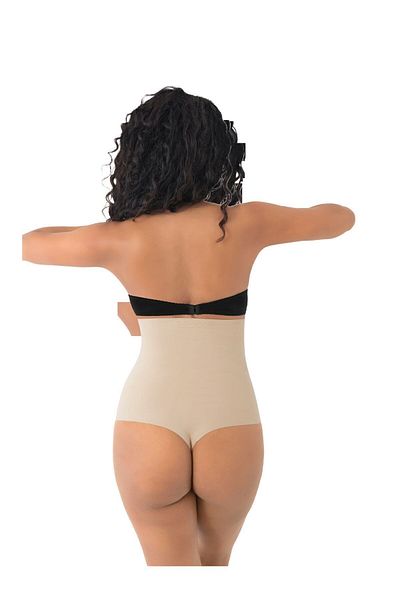 Bluewhs Corset pentru chiloți tanga cu talie înaltă tăiat cu laser