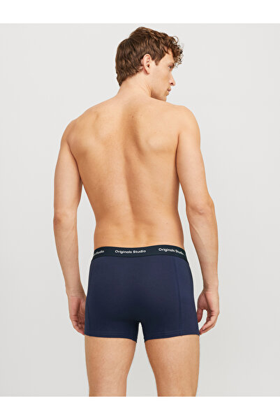 Jack & Jones Jack Jones Jacvesterbro Solid Trunks 3 Πακέτο Noos Ανδρικά Navy Boxers 12272945 -04