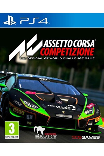505 Games Assetto Corsa Competizione The Official Gt World Challenge Game Ps4...