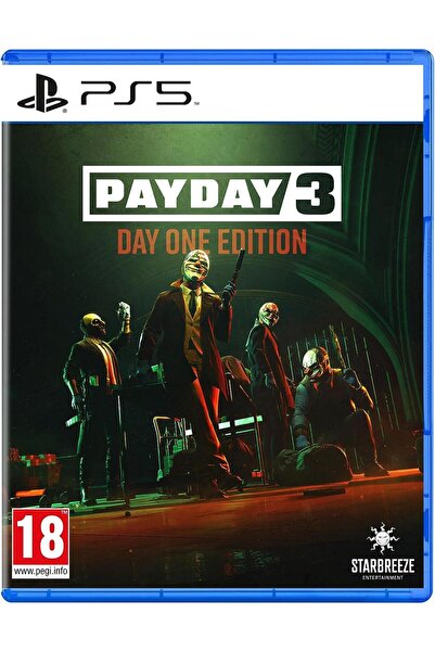 Starbreze Payday 3 Day One Edition Ps5 Oyun
