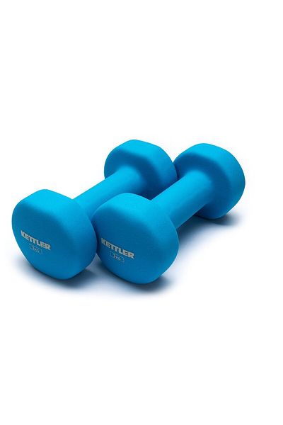 KETTLER Neoprene Dumbbell Coated | Non-slip Grip | German Technology | Ideal For Men & Women
