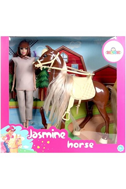 Genel Markalar GAL Jasmine Horse Bebekli Kahve/Bej