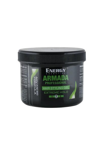 Energy Cosmetics جل تصفيف الشعر أرمادا باللون الأخضر لتثبيت الشعر بقوة فائقة ...