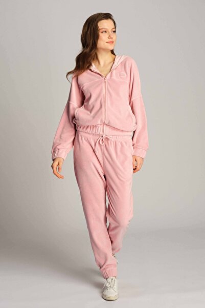 Ruck & Maul Kadın Örme Pantolon 22095 1611 - Brıdal Rose