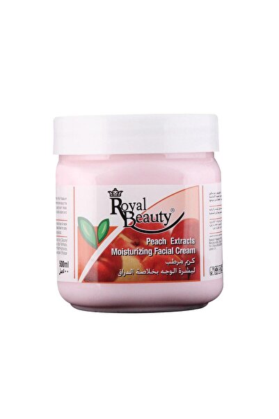 Royal Beauty كريم مرطب للوجه بالخوخ | 500 مل