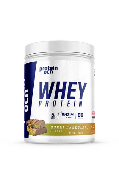 Proteinocean Whey Protein Dubai Chocolate - 400g - 16 Serving