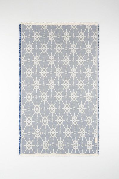 MYLASA HOME Peshtemal din bumbac cu model cârmă MylasaHome 90x150