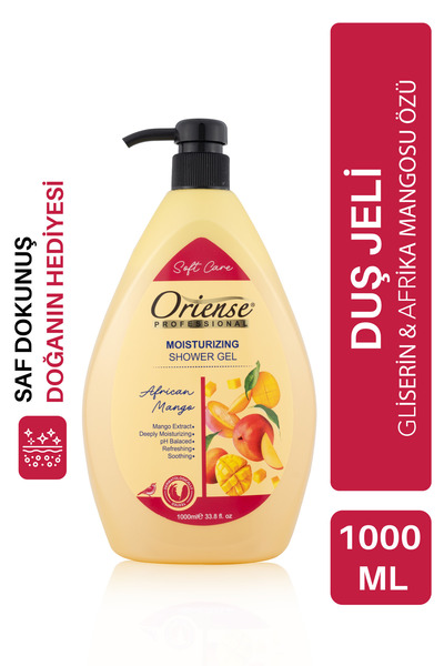 ORİENSE 1000ml Nemlendirici Etkili Duş Jeli Africa Mangosu