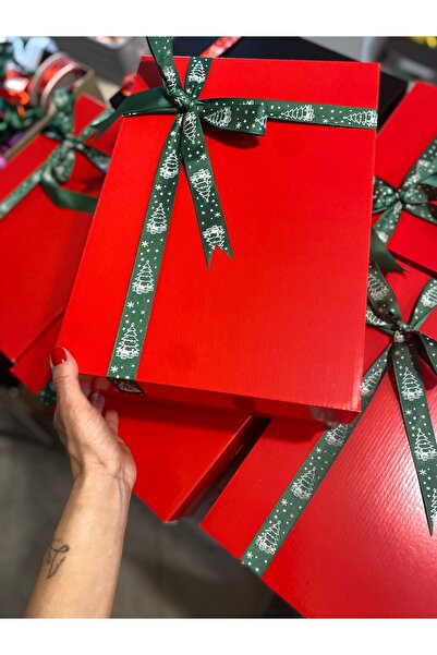 Tinysgift Yılbaşı Yeni Yıl Büyük Maxi  Boy Hediye Kutusu