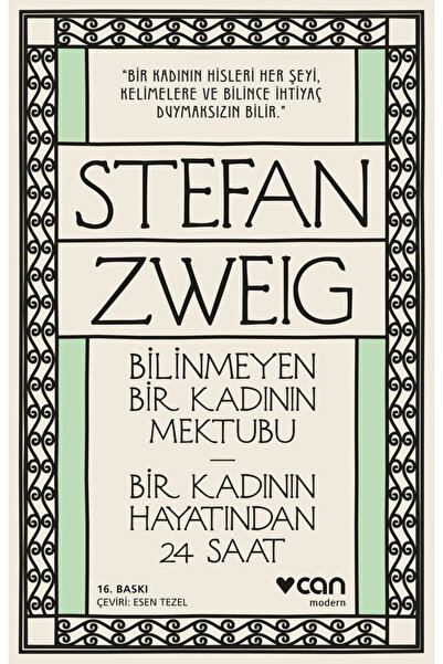 CAN Bilinmeyen Bir Kadının Mektubu - Bir Kadının Hayatından 24 Saat