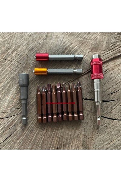 ELKA ESNEK MANYETİK BİTS UZATMA MATKAP UÇ SETİ PH1-PZ1-PH2-T30-PZ3-13PCS