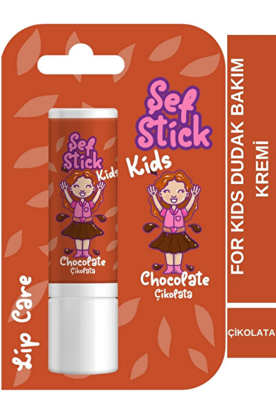 Şefstick For Kids Çikolata Dudak Bakım Kremi