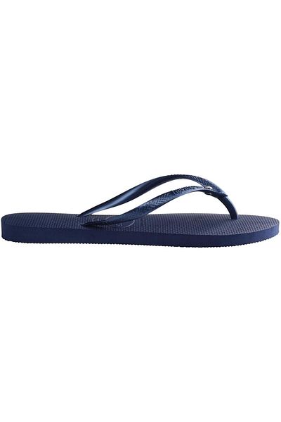 Havaianas Navy Blue Slim Crystal Sw Ii Slippers