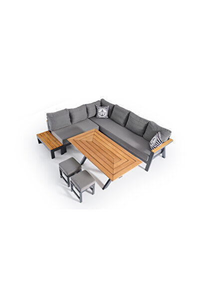 İtals Bahçe Mobilyaları Itals Bianca Masalı Köşe Takımı