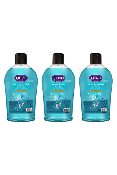 Duru Ocean Freshness Liquid Soap with Organic Content 1500 ml 3Pcs