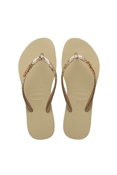 Havaianas Παντόφλες Beige Slim Glitter II