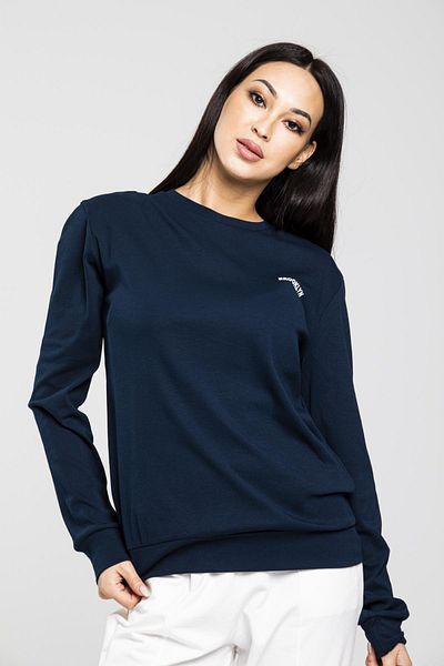 Superlife Тънък тесен суичър с кръгло деколте и дълъг ръкав Superlife Spr21k18