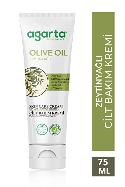 Agarta Doğal Zeytinyağlı Nemlendirici El Ve Vücut Bakım Kremi 75 ml