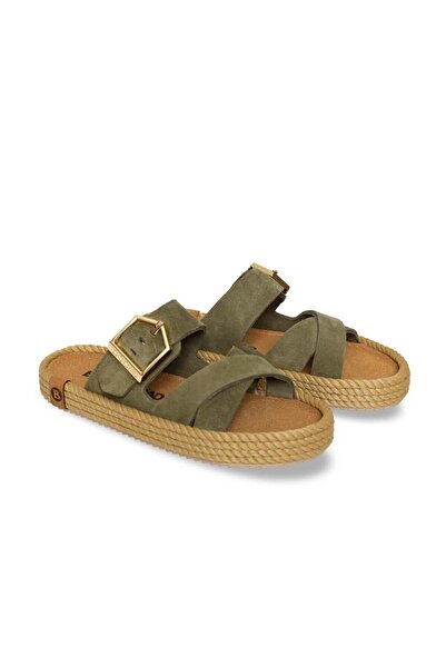 Bohonomad KHaki Sevilla Women's Slippers