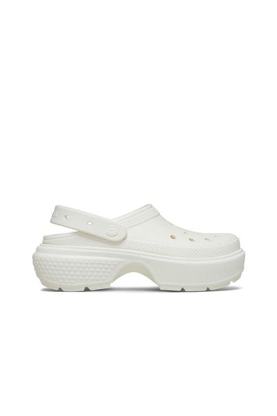Crocs شبشب نسائي Stomp Clog - أبيض