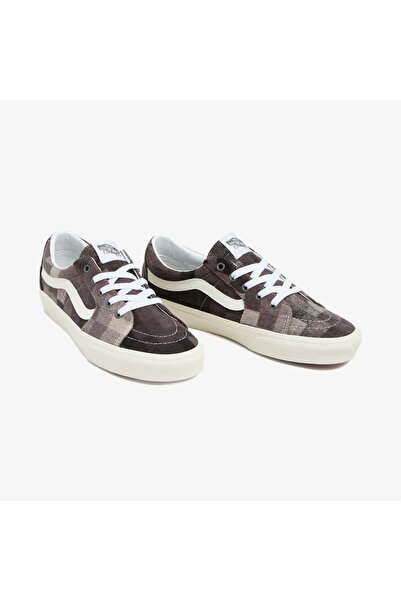 Vans Sk8-Low Unisex Gri Sneaker