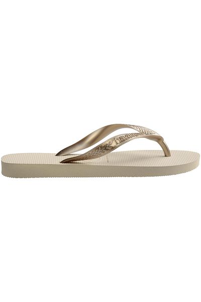 Havaianas Παντόφλες Tiras Senses σε μπεζ χρώμα