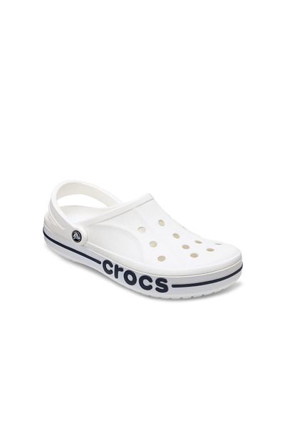 Crocs White Bayaband Clog Slippers