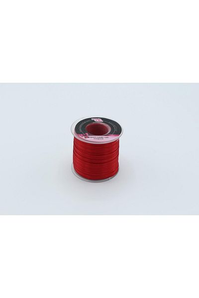 öz-iş Red Rose Satin Ribbon - 3.5mm