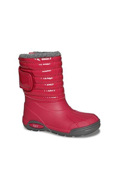 IGOR Topo Ski Charol Çocuk Yağmur Çizmesi - Fuşya