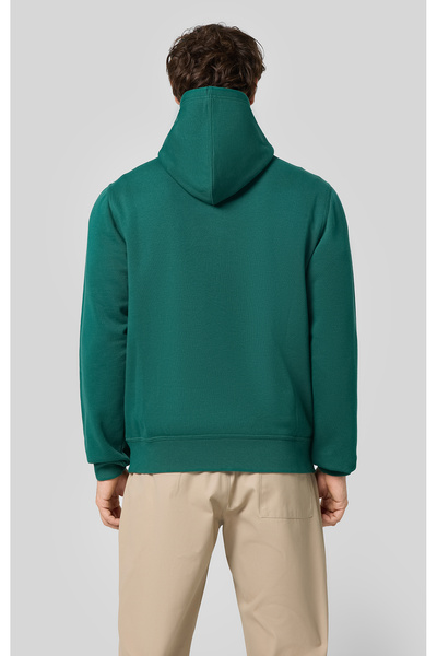 Champion Script Shop Hooded Sweatshirt Yeşil Erkek Kapüşonlu Sweatshirt-220253-GS502
