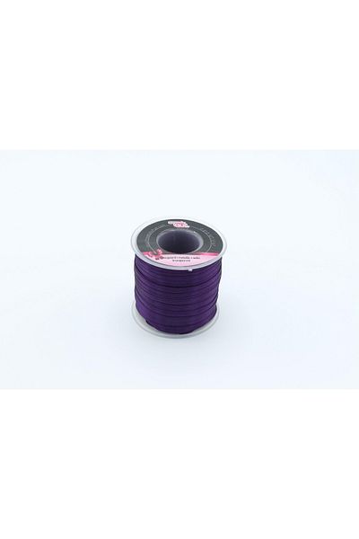 öz-iş Μωβ Σατέν Κορδέλα Τριαντάφυλλου - 3,5mm