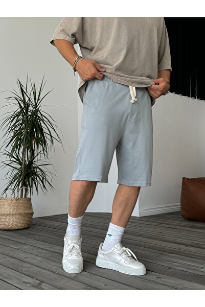 BYBASICMAN Модель JJ-330 Сірі тонкі базові шорти