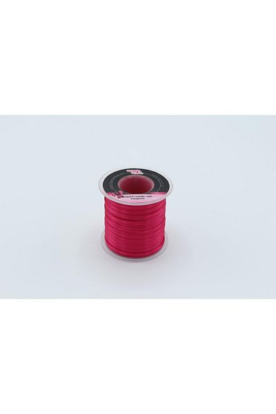 öz-iş Fuchsia Satin Ribbon - Rose 3.5mm