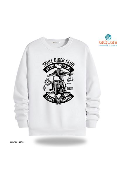 Gölge Store Carry Your Motor Soul on Sweatshirt! |   Crew Neck Unisex Slimfit Sweatshirt