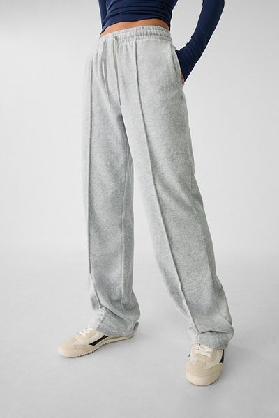 Stradivarius Velvet Jogger Pants