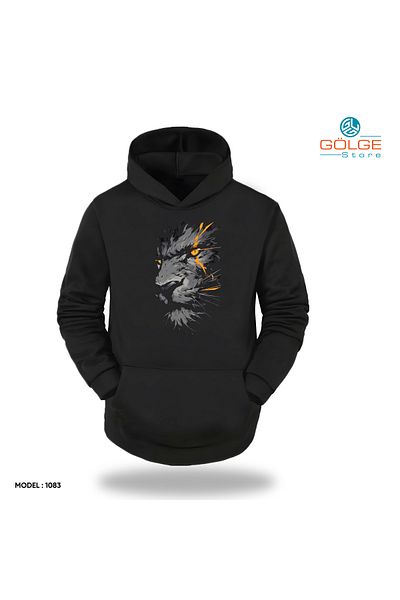 Gölge Store Сладки ситуации на приятели с лапи - Забавен и сладък унисекс суитшърт с качулка Slimfit