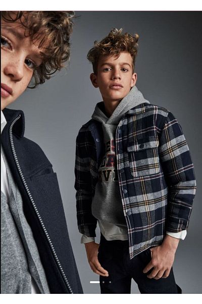 MAYORAL Plaid Kids Coat 7107 8/16 Years