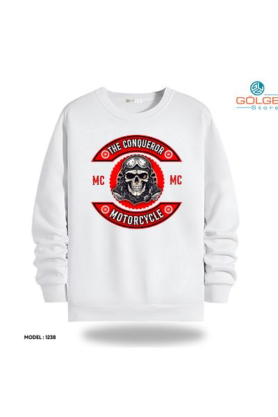 Gölge Store Carry Your Motor Soul on Sweatshirt! |   Crew Neck Unisex Slimfit Sweatshirt