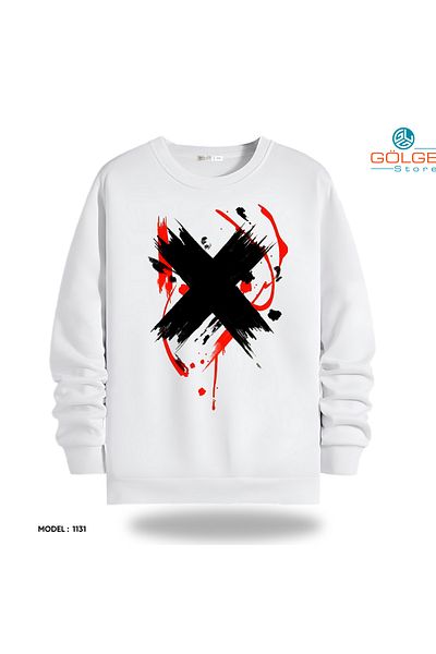 Gölge Store Unisex Slimfit Crew Neck Streetwear Sweatshirt
